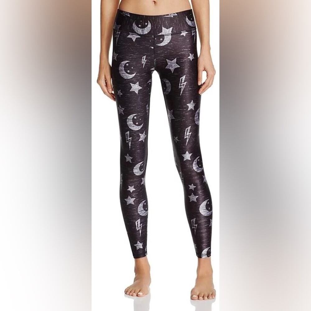 Zara Terez Celestial Moon, Star, Lightning Bolt Leggings Size Large